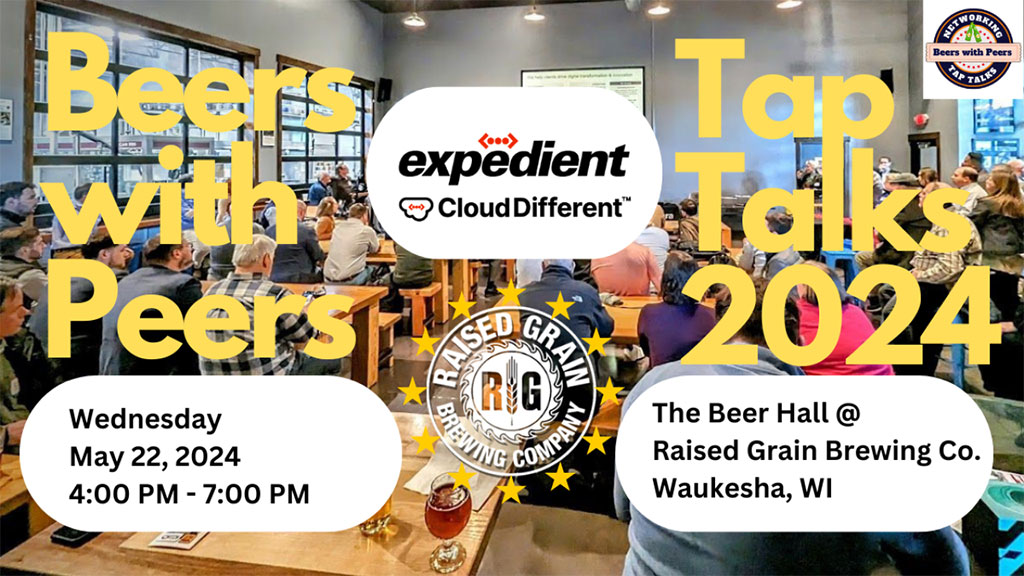 Beers with Peers Tap Talks by Expedient- Raised Grain Brewing